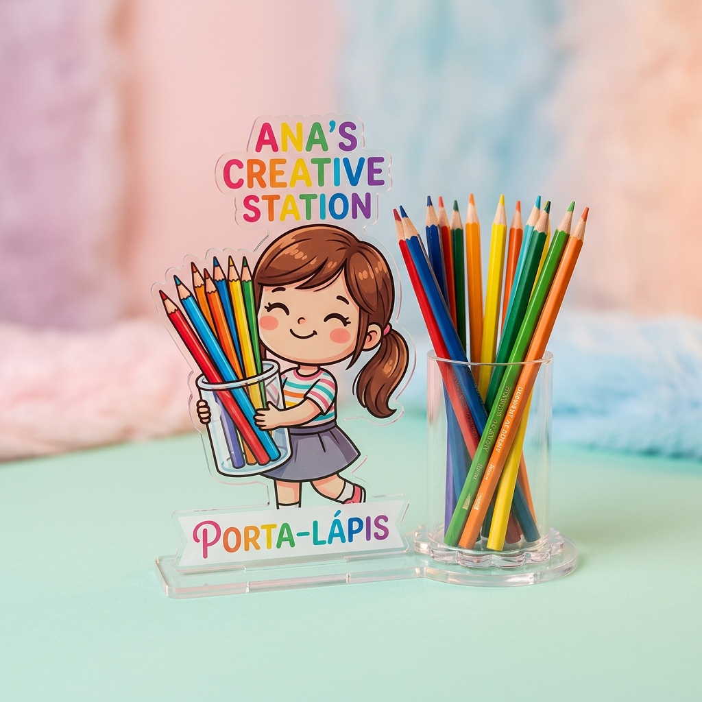 Display porta-lápis