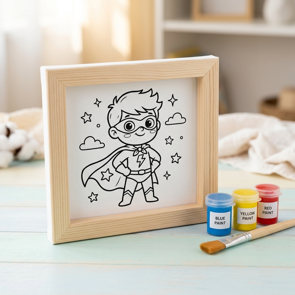 Tela de pintura pequena
